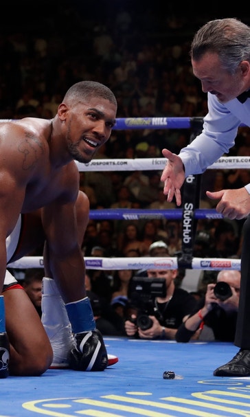 AP Interview: Joshua out to regain aura, belts in rematch